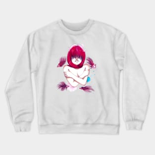 Drowning Woman Crewneck Sweatshirt